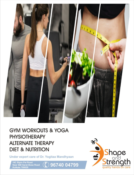 Cover photo of Shape and Strength-Physiotherapist | Physiotherapy Centre in Kolkata | Fitness | Weight Loss Service